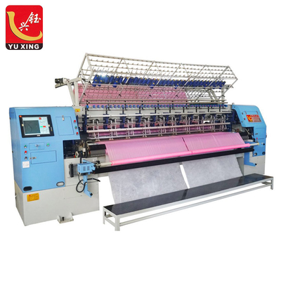 Máquina de costura industrial da agulha de Yuxing multi para a edredão com canela