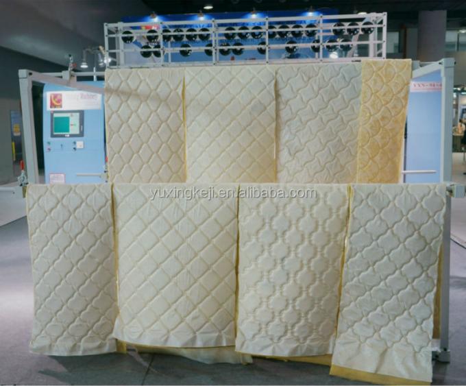 máquina estofando de costura industrial da multi agulha 1200rpm para a fatura do colchão