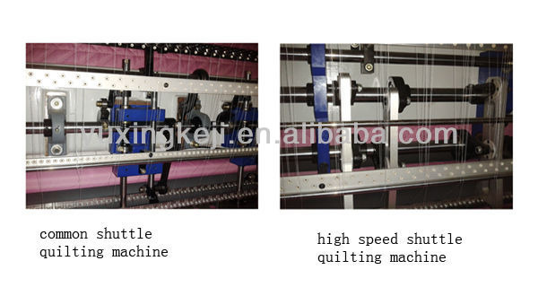 Yuxing automatizou a máquina estofando da multi agulha do ponto do fechamento para o cobertor